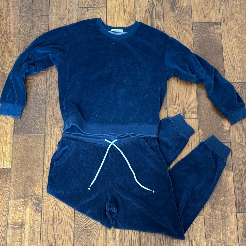 Marine Layer Velour Sweat Set